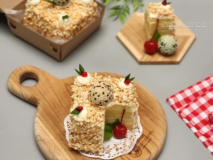 Cara Mudah Membikin Resep Onde Onde Cake yang Lezat Sekali Anti Ribet, Bikin Ngiler