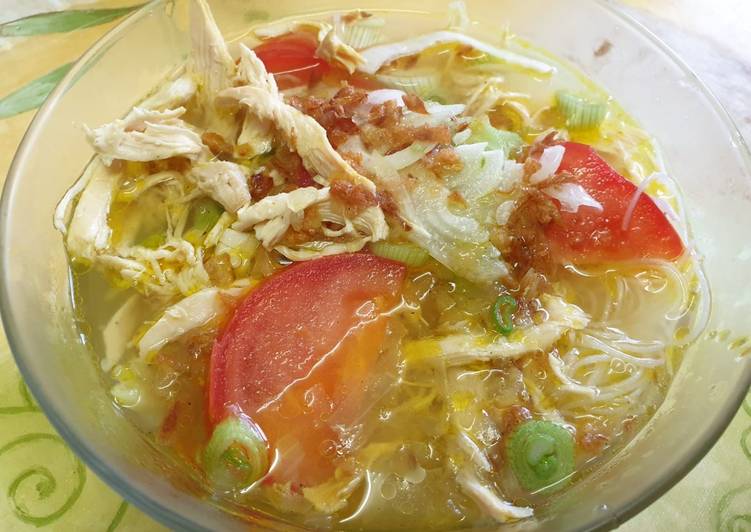 Nos 10 Meilleures Recettes de Soupe de poulet indonésien rapide