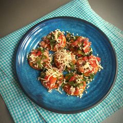 A picture of Monaco Biscuit Chaat.