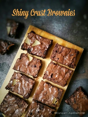 Langkah Gampang Menyiapkan Resep Shiny Crust Brownies (No Mixer, 2 Telur) yang Lezat Anti Ribet, Bisa Manjain Lidah