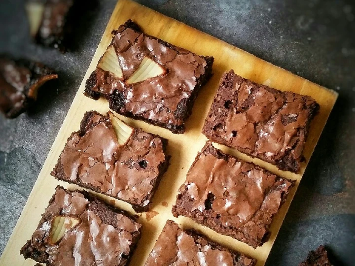 Langkah Gampang Menyiapkan Resep Shiny Crust Brownies (No Mixer, 2 Telur) yang Lezat Anti Ribet, Bisa Manjain Lidah