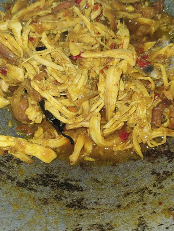 Cara Buat Ayam suwir rica rica Murah