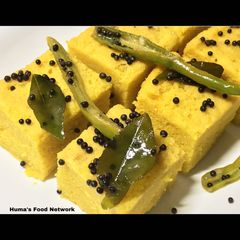 Khaman Dhokla Recipe A picture of Khaman Dhokla Recipe.