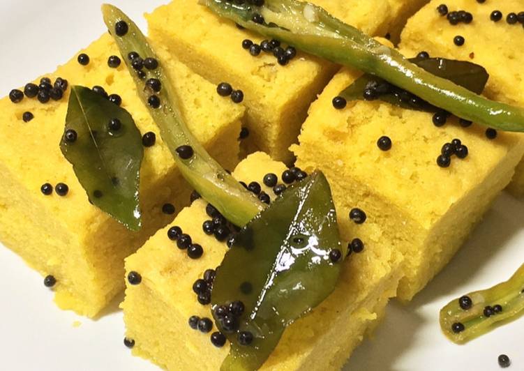 Recipe of Perfect Khaman Dhokla Recipe