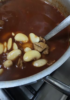 صورة لوصفة فاصوليا عيشة خانم