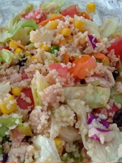 Una foto de Ensalada de cous cous