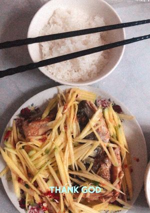 Hình của món Cá lóc chiên mắm xoài ❤️.