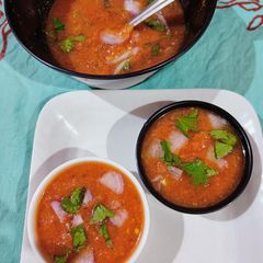 A picture of Momos chutney.