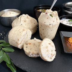 Barnyard Millet Kanchipuram Idli A picture of Barnyard Millet Kanchipuram Idli.