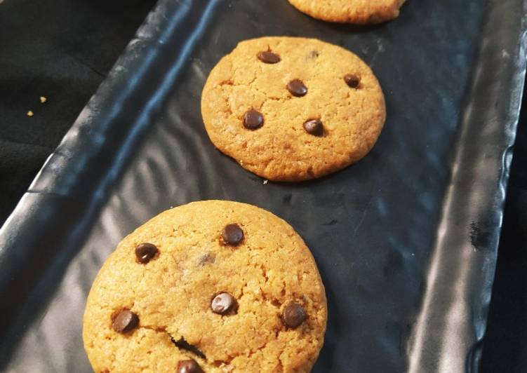 Recipe of Speedy Choco chip cookies