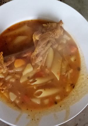 Una foto de Pollo ensopado