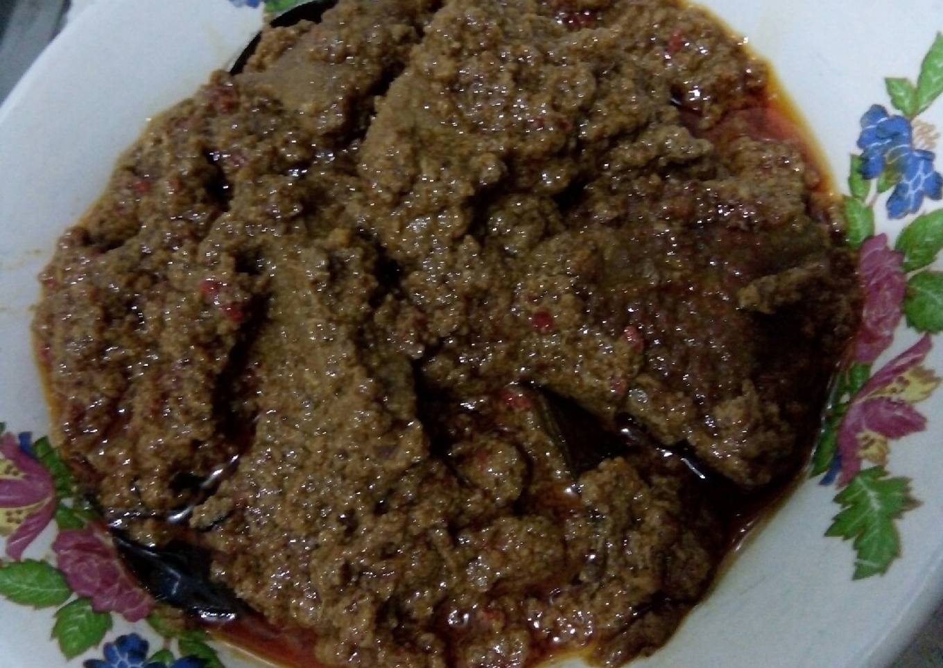 Rendang daging