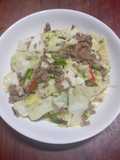 Tumis kol daging