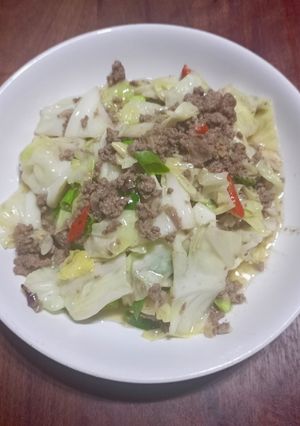 Foto resep Tumis kol daging
