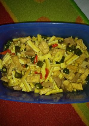 Foto resep Tumis Putren lombok ijo