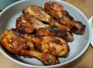 รูปของ น่องไก่บาร์บีคิวแบบง่ายๆ หม้อทอด