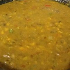 A picture of Maa chole ki daal.