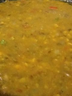 A picture of Maa chole ki daal.