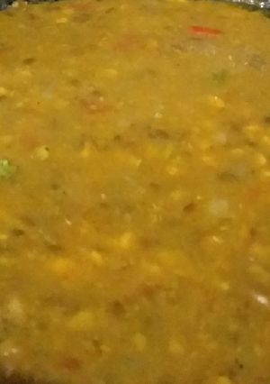 A picture of Maa chole ki daal.