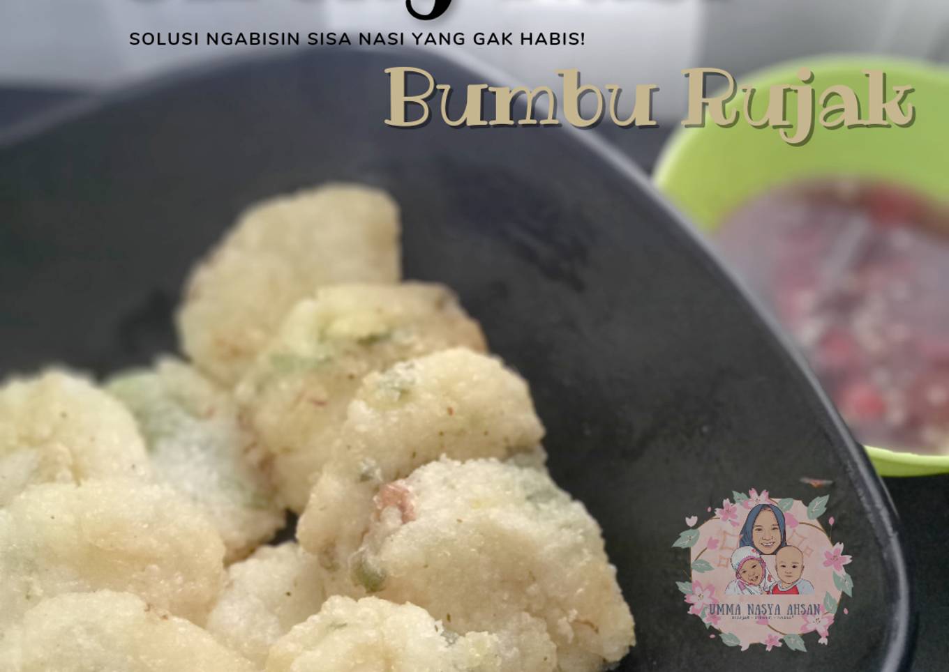Cireng Nasi Enak bumbu rujak