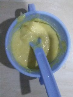Foto resep Mpasi 7+, bubur wortel jagung tempe+ayam suwir
