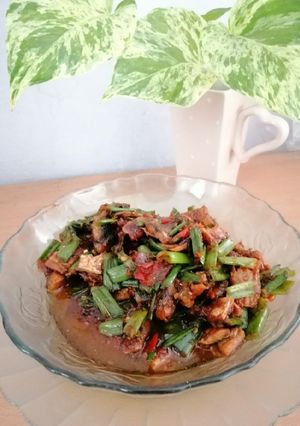 Foto resep Oseng Klotok Bunga Bawang