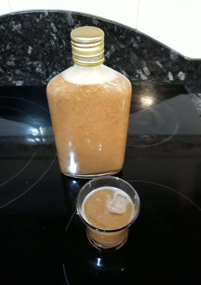 Una foto de Zumo de higos con infusión de semillas
