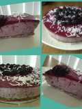 Tarta saludable de frutos rojos😍
