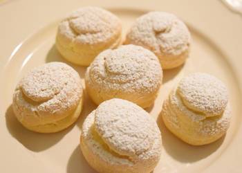 Easy Serving Recipe Cream Puffs Delicious Perfect