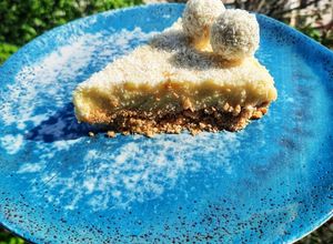 O poză a rețetei Cheesecake cu cocos 🥥.