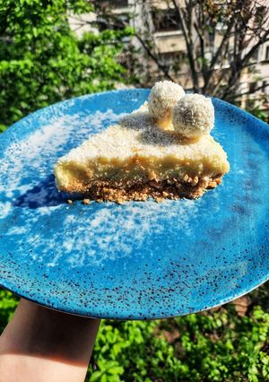 O poză a rețetei Cheesecake cu cocos 🥥.