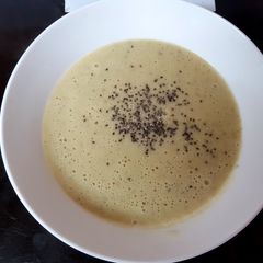 A picture of My Leek, Potato & Onion Soup.
