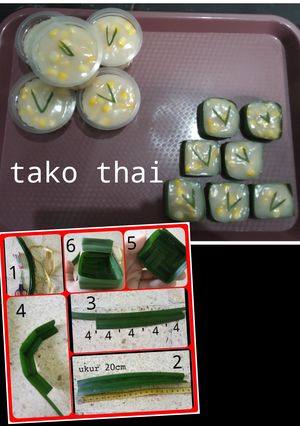 Foto resep Talam tako/ tako thai