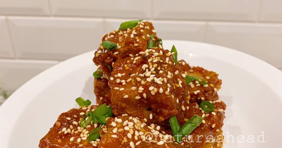 4 resep crispy coconut tofu enak dan sederhana - Cookpad