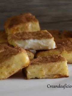 Una foto de Leche frita al horno