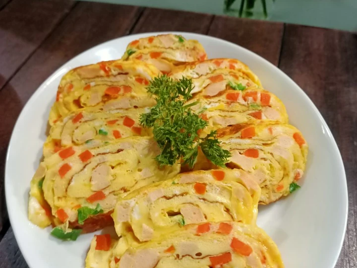 Langkah Gampang Menyiapkan Resep Telur gulung /Gyeran mari yang Lezat Anti Ribet, Bisa Manjain Lidah