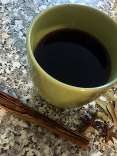 Una foto de Vino caliente