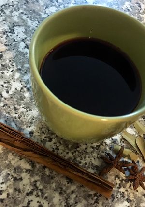 Una foto de Vino caliente