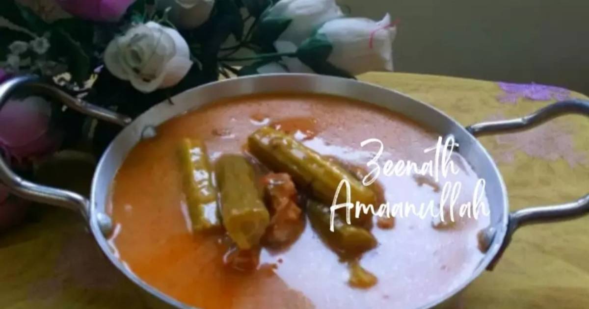 Hyderabadi Drumsticks Kadhi Recipe by ZMA Cookpad