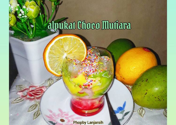 Bagaimana Membuat Alpukat Choco Mutiara yang Enak Banget