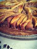 Torta con farina di castagne e mele