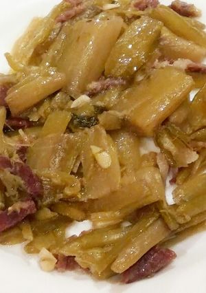 Foto principal de Borraja con ajitos y jamón