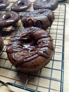 Una foto de "Donuts" sin gluten, ni azúcar... Y saludables