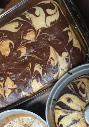 Una foto de Torta marmolada