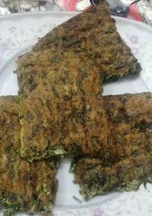 عکسی از دستور کوکو پیازچه