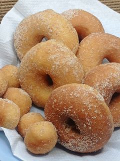 Foto resep (Sourdough Discard) Donat