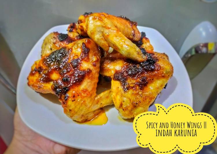 Spicy and Honey Wings