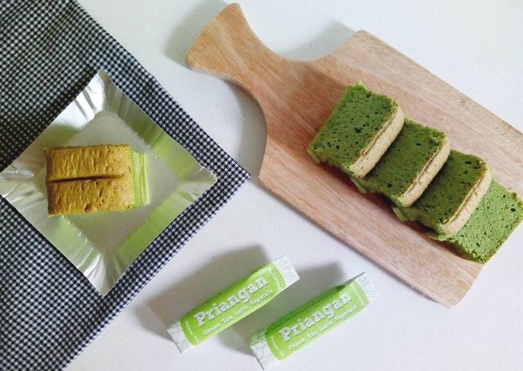 Resep Ogura Cake Greentea, Enak Banget