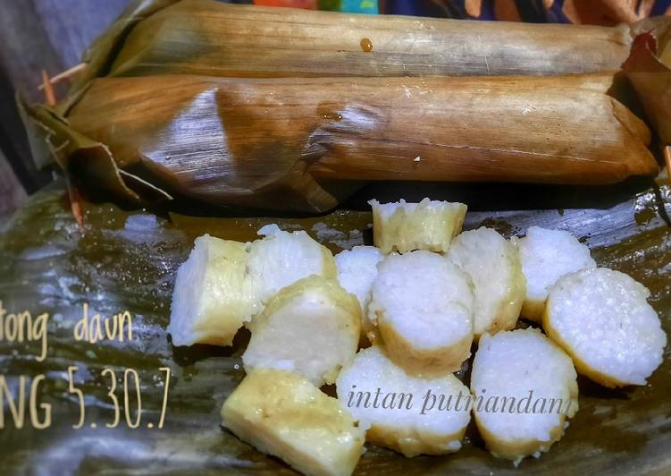Bagaimana Menyiapkan Lontong daun pisang 5.30.7 #14, Menggugah Selera