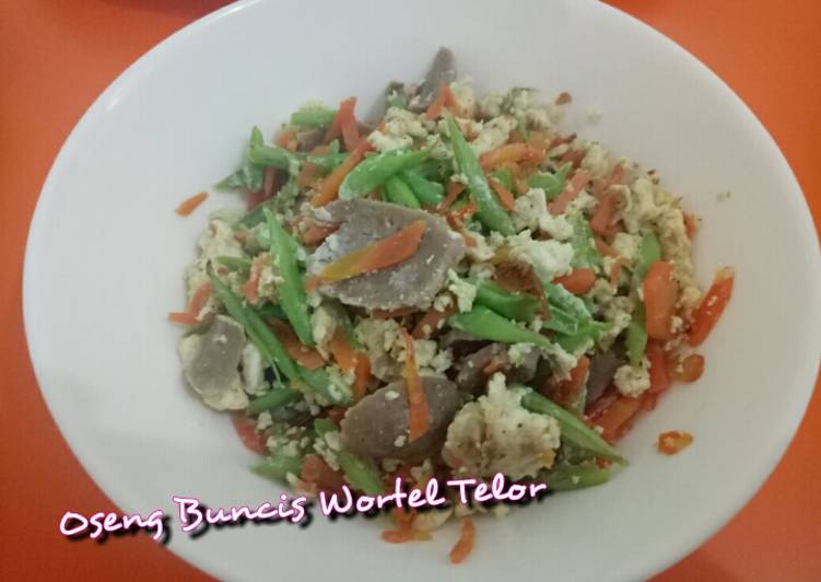 Oseng Buncis Wortel Telor